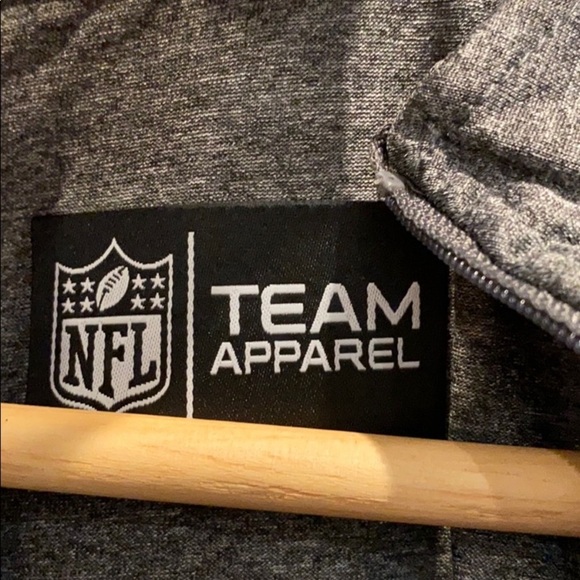 NEW NFL New England Patriots 1/4 ZIP Pullover - Picture 4 of 5